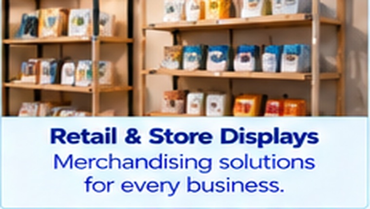 Retail product display shelves