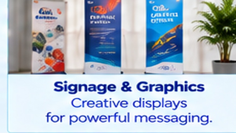 Promotional signage and graphics