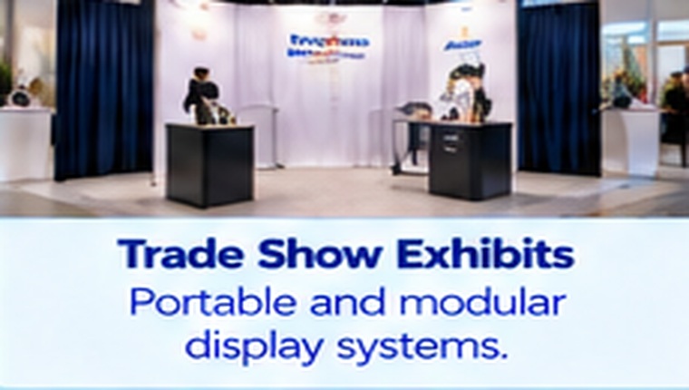 Professional trade show exhibit